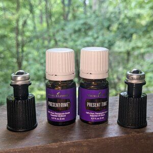 Young Living Essential Oils Present time 5 ml Special-2 bottles NEW Sealed